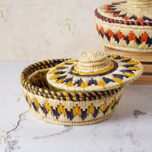 Woven Moonj Basket